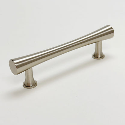 Brushed Nickel Cabinet Hardware "Collin" Drawer Pulls and Cabinet Knobs