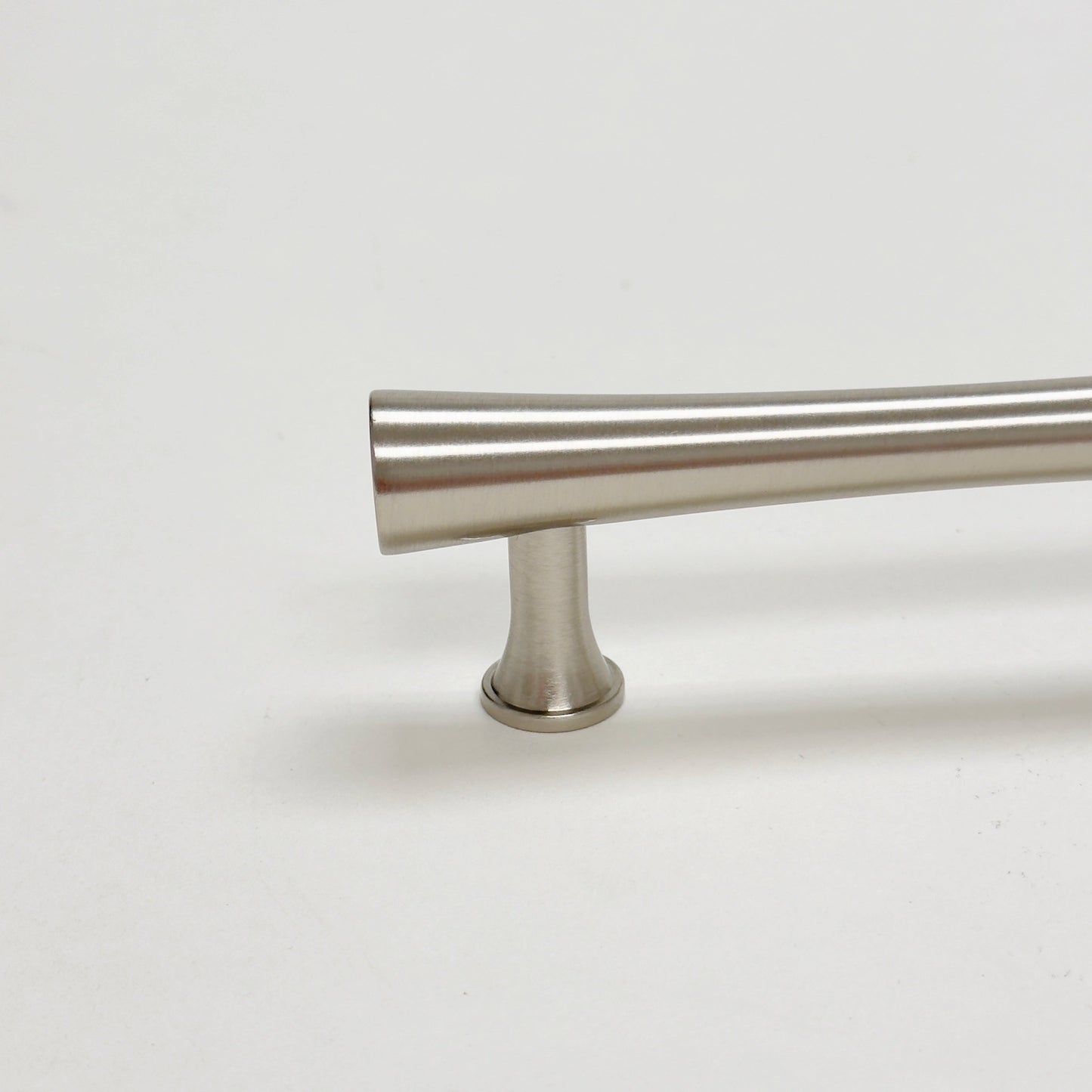 Brushed Nickel Cabinet Hardware "Collin" Drawer Pulls and Cabinet Knobs