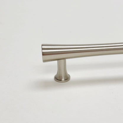Brushed Nickel Cabinet Hardware "Collin" Drawer Pulls and Cabinet Knobs