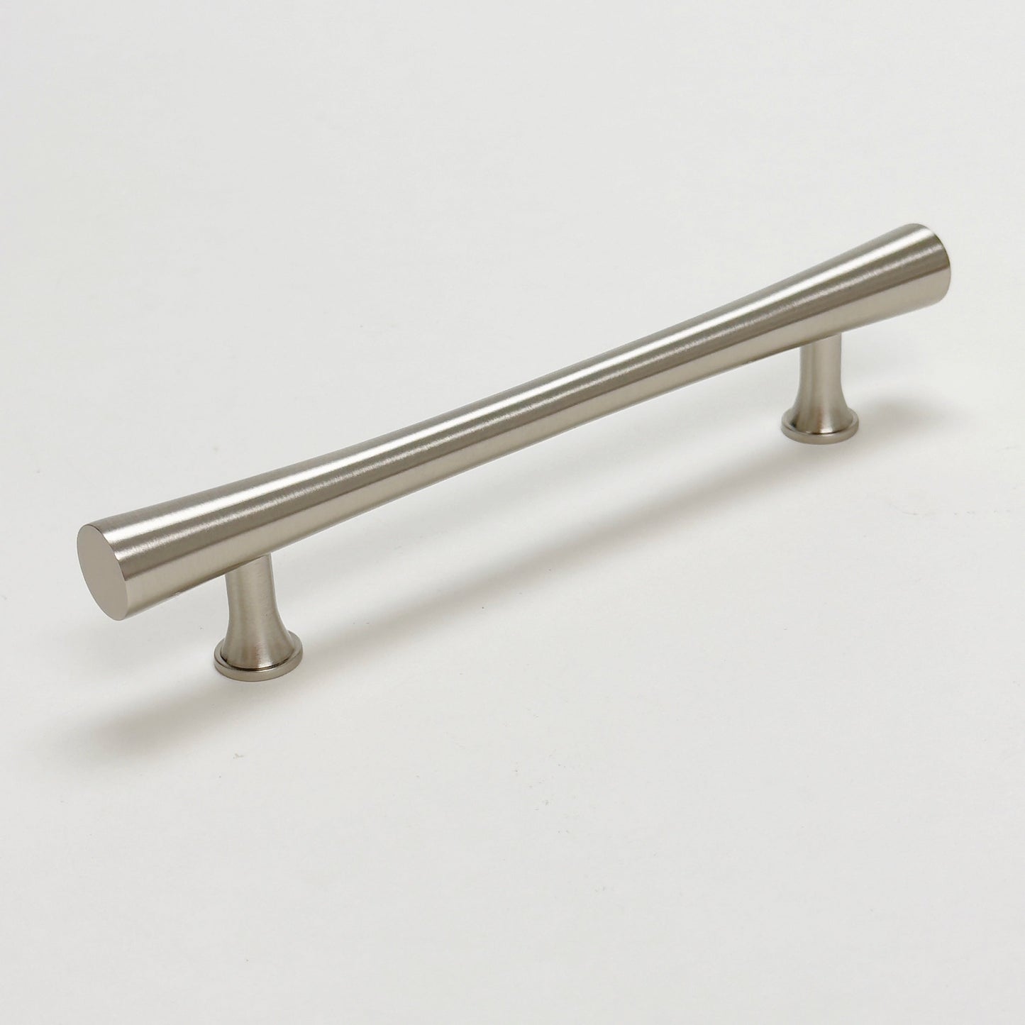 Brushed Nickel Cabinet Hardware "Collin" Drawer Pulls and Cabinet Knobs