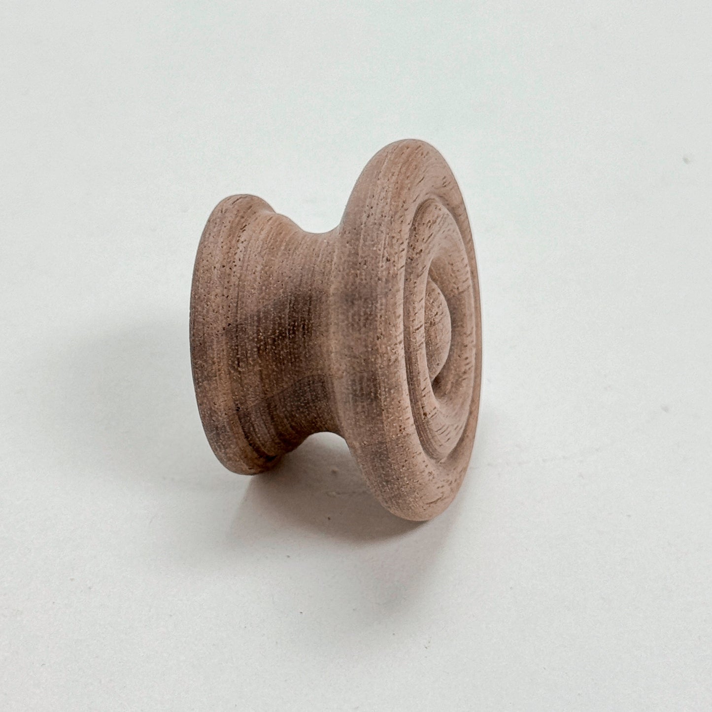 Round Walnut Cabinet Knob "Palmer" Wood Knob