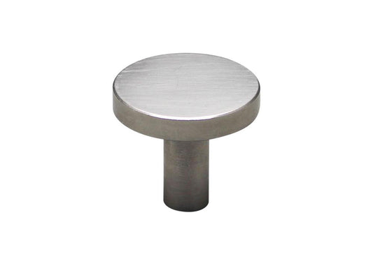 Modern Round Knob, Nickel