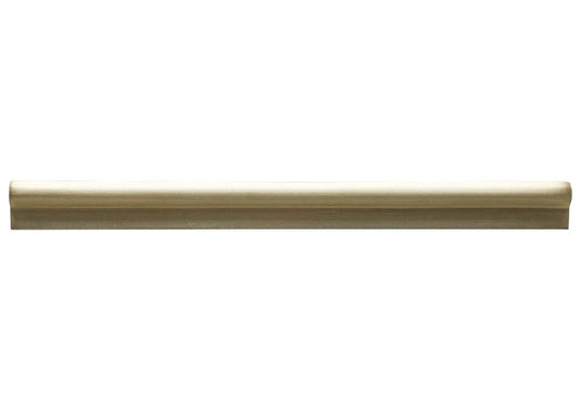 Large Modern Round Bar Pull, Brass
