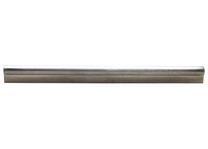 Large Modern Round Bar Pull, Nickel by Ave Home