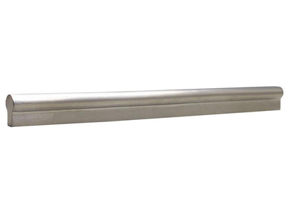 Large Modern Round Bar Pull, Nickel by Ave Home