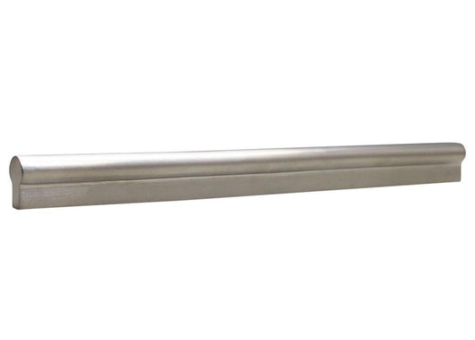 Large Modern Round Bar Pull, Nickel by Ave Home