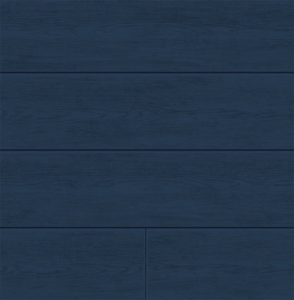Coastal Blue Shiplap Peel and Stick Removable Wallpaper