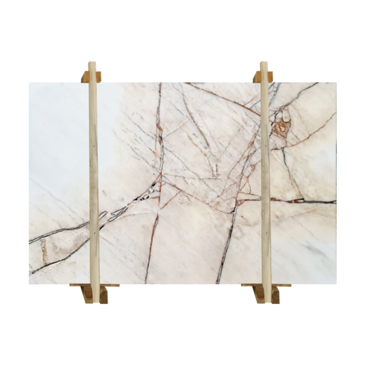 Agora Gold Light Beige Marble Slabs Polished - Livfloors Collection