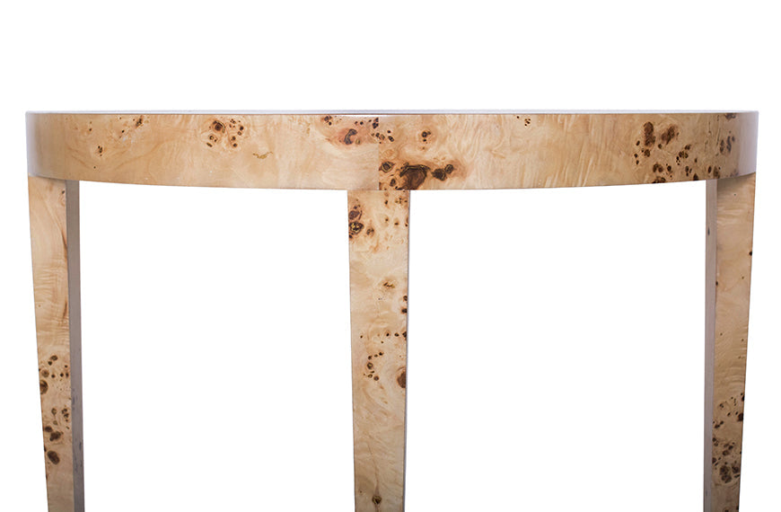 Chloe Burl Demilune Console Table by Ave Home