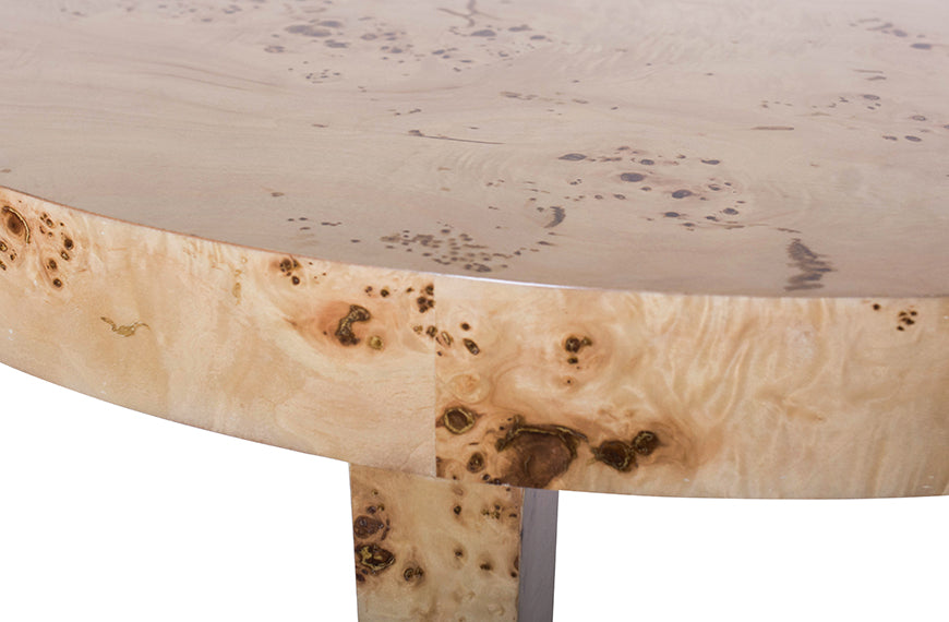 Chloe Burl Demilune Console Table by Ave Home