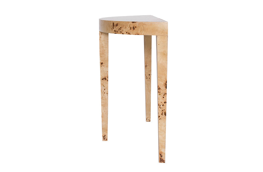 Chloe Burl Demilune Console Table by Ave Home