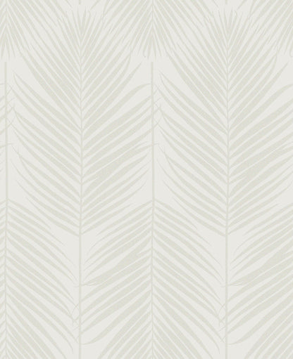 Persei Palm Glass Beaded Botanical Unpasted Wallpaper