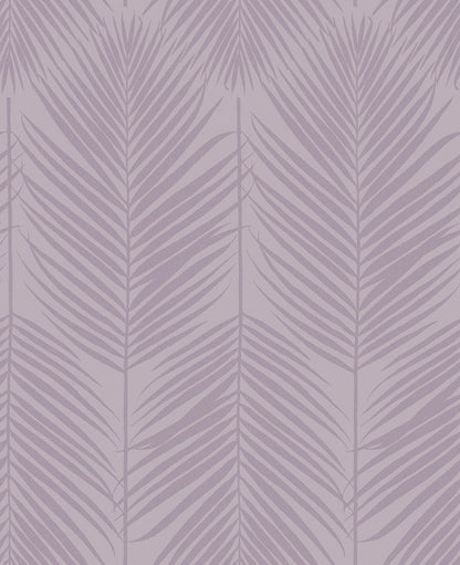 Persei Palm Glass Beaded Botanical Unpasted Wallpaper