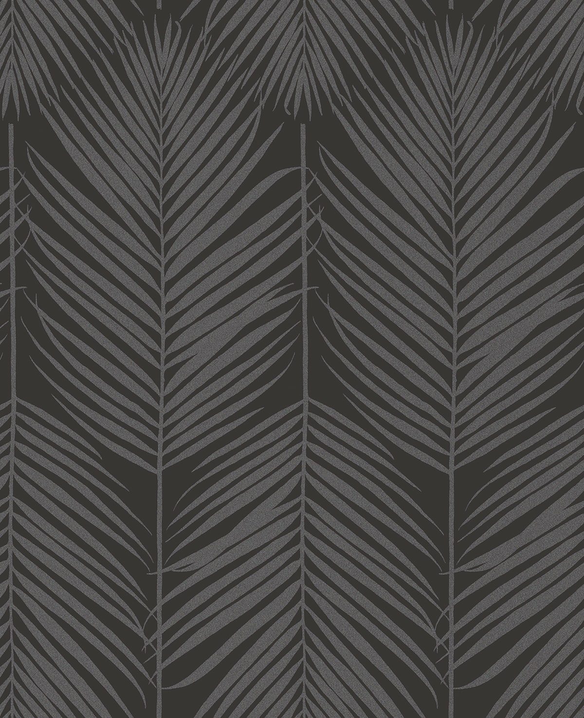 Persei Palm Glass Beaded Botanical Unpasted Wallpaper