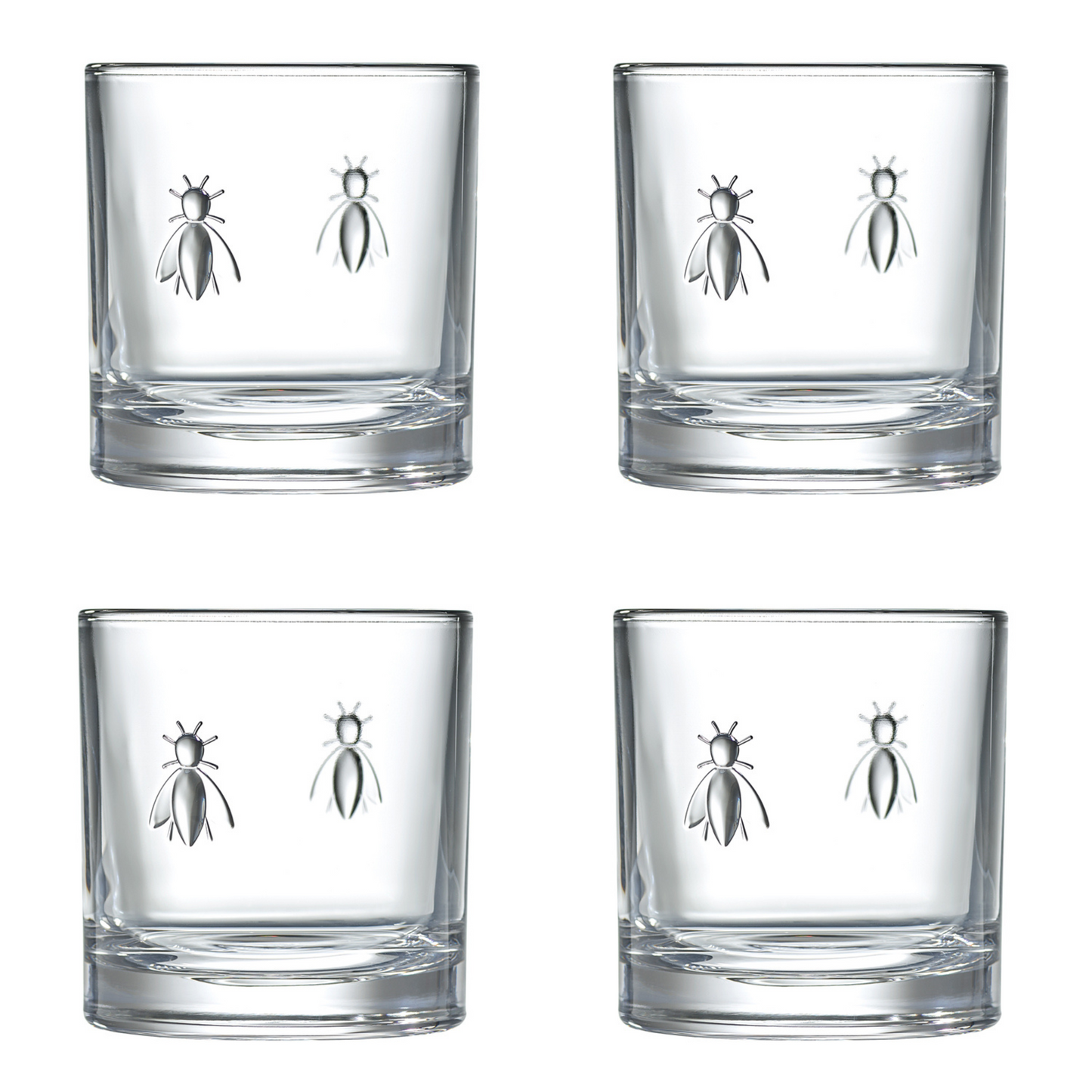 Bee Whiskey Glasses