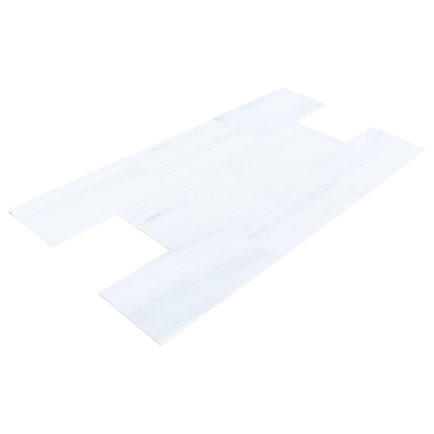 Bianco Dolomite Classic Marble Polished Floor and Wall Tile - Livfloors Collection