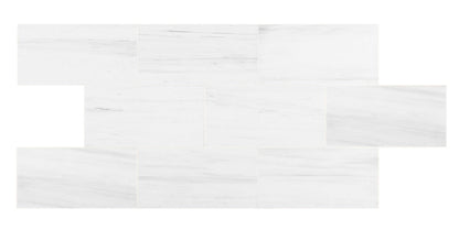 Bianco Dolomite Classic Marble Polished Floor and Wall Tile - Livfloors Collection