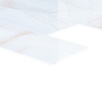 Bianco Dolomite Golden Spider Marble Polished Floor and Wall Tile - Livfloors Collection