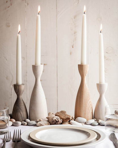 Taper Candles - White