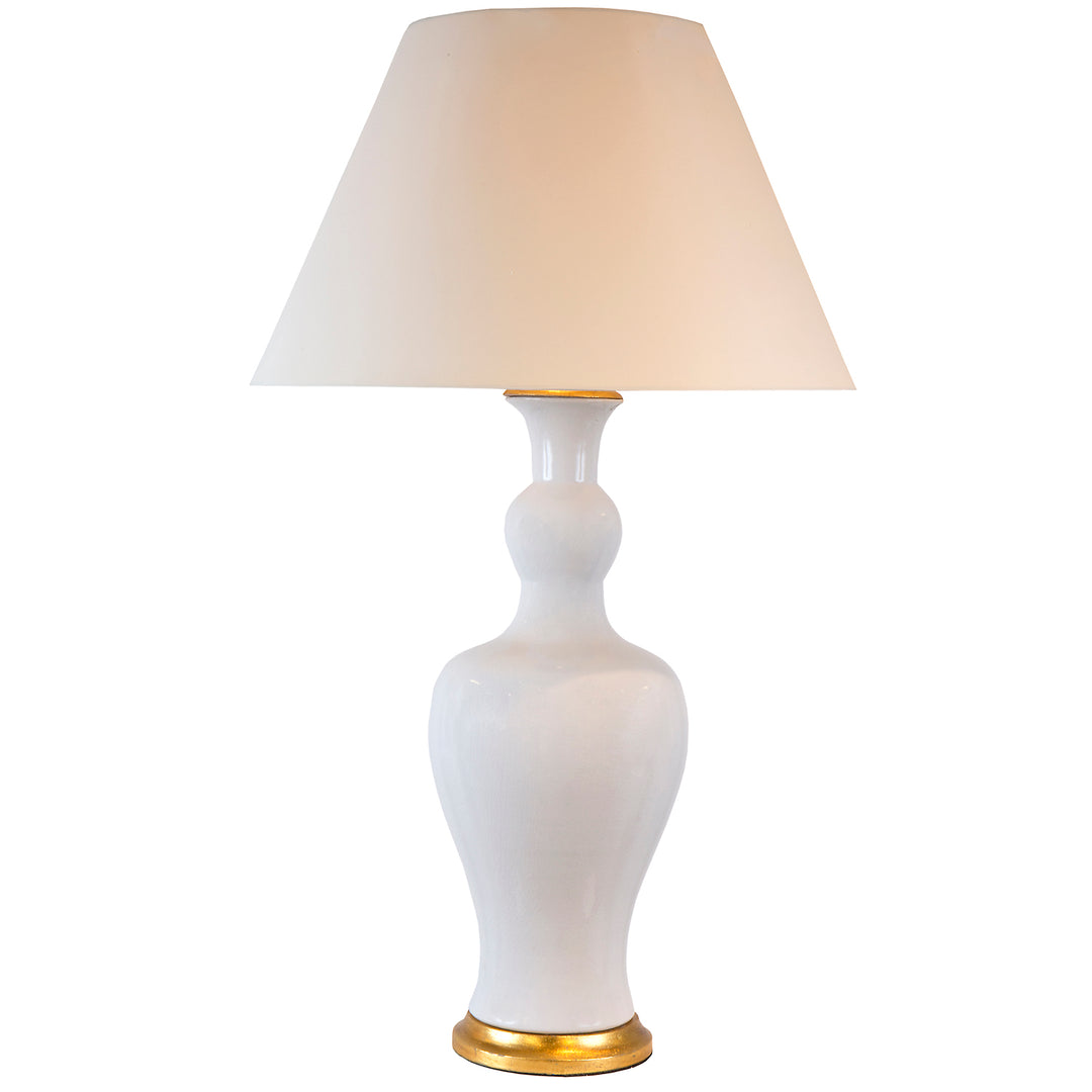 Candice White Tall Table Lamp