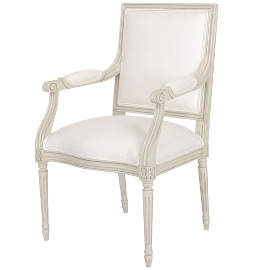 Prytania Dining in Crypton Fabric Arm Chairs