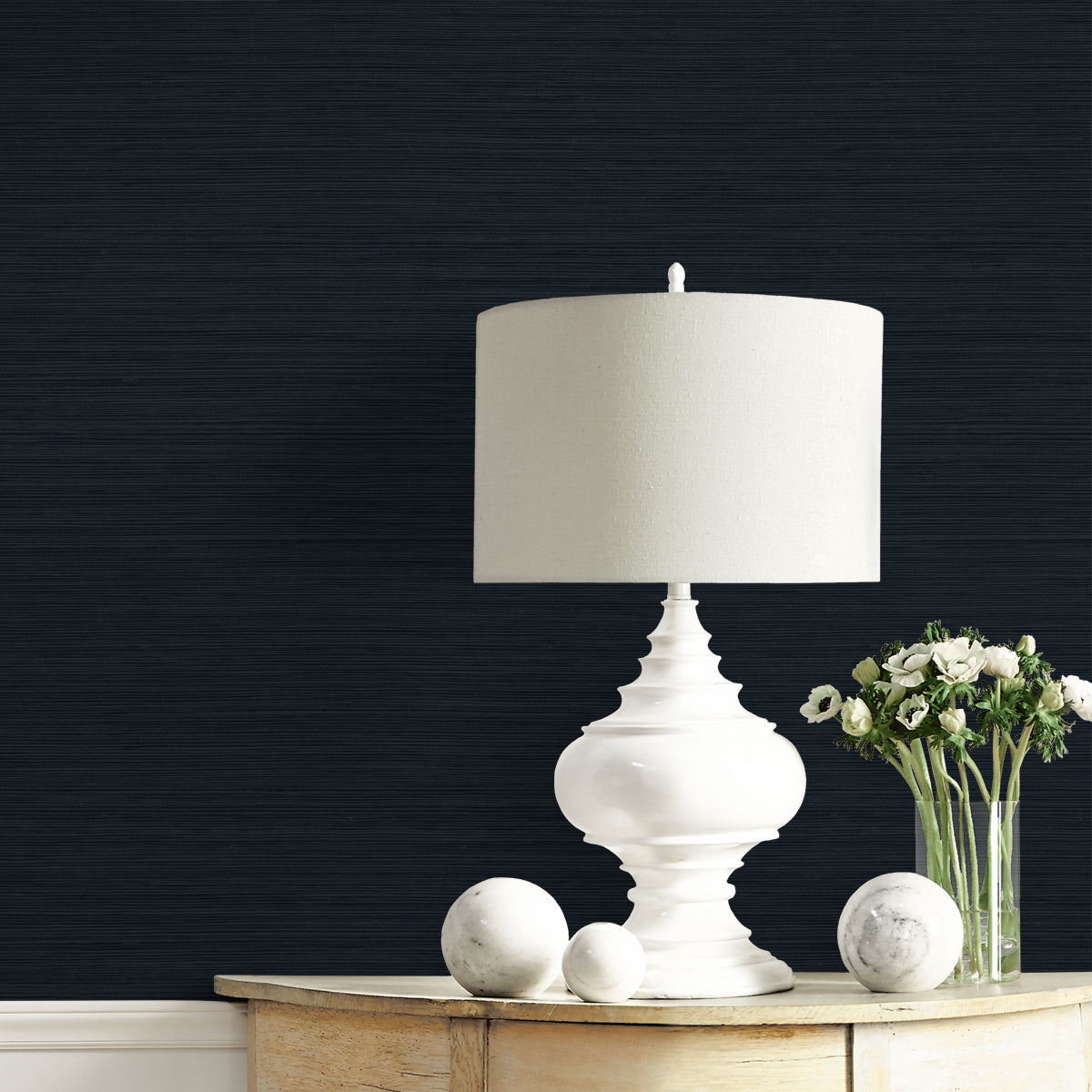A Lot More Textures Lohja Faux Grasscloth Embossed Vinyl Unpasted Wallpaper
