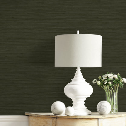 A Lot More Textures Lohja Faux Grasscloth Embossed Vinyl Unpasted Wallpaper