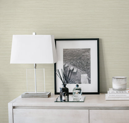 A Lot More Textures Lohja Faux Grasscloth Embossed Vinyl Unpasted Wallpaper