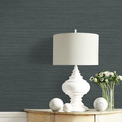 A Lot More Textures Lohja Faux Grasscloth Embossed Vinyl Unpasted Wallpaper