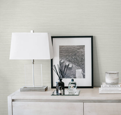 A Lot More Textures Lohja Faux Grasscloth Embossed Vinyl Unpasted Wallpaper