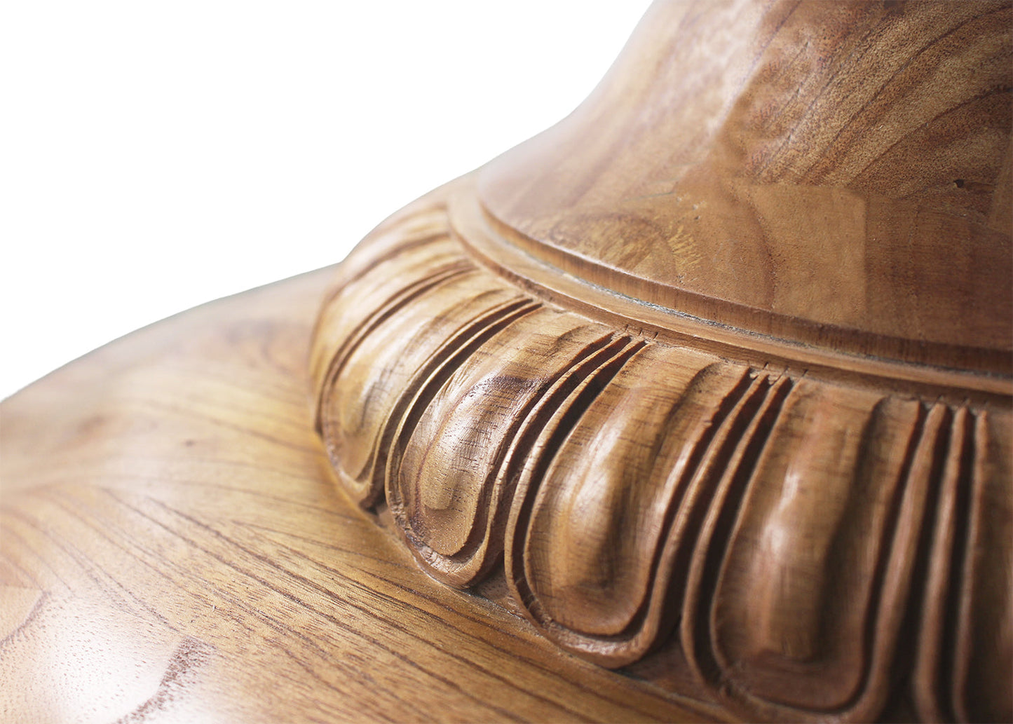 55" Charlotte Pedestal Table (Golden Oak) by Ave Home