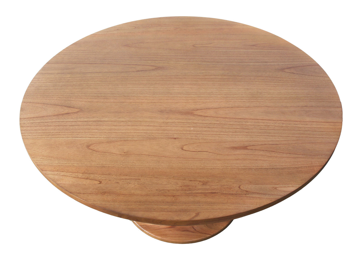 55" Charlotte Pedestal Table (Golden Oak) by Ave Home