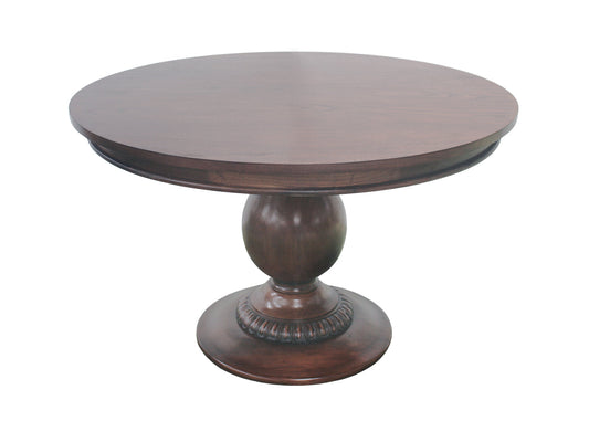 48" Charlotte Pedestal Table (Walnut) by Ave Home