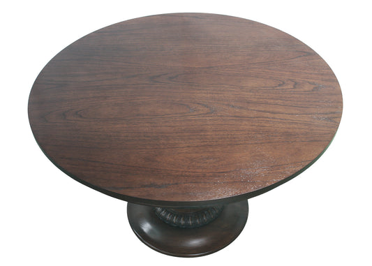 48" Charlotte Pedestal Table (Walnut) by Ave Home