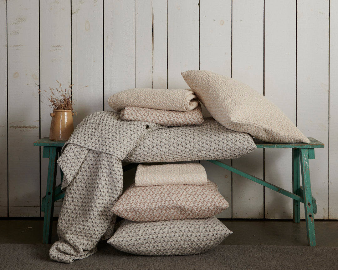 Cypress Collection Including Blankets, Sham, and Decorative Pillows by TL at Home