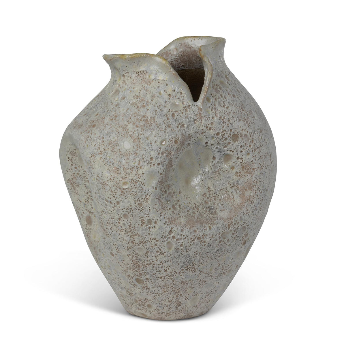 Reef Vase, Stone Beige
