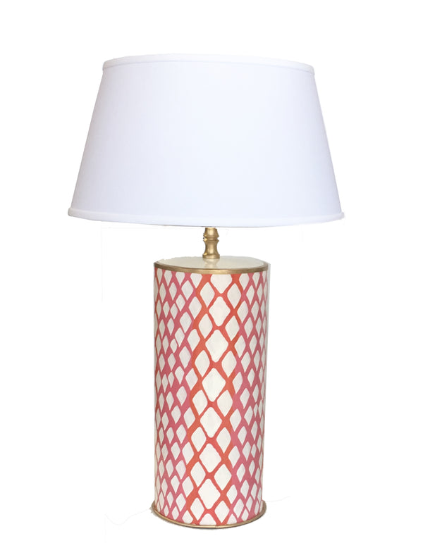 Pink Python Lamp by Dana Gibson