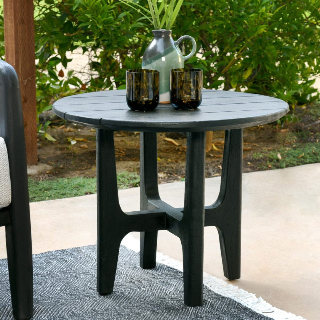 DAWN 23.5" OUTDOOR ROUND COFFEE TABLE