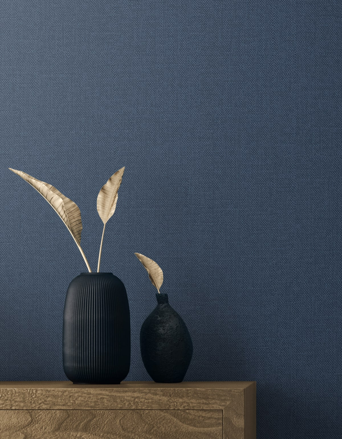 Deco 2 Faux Linen Unpasted Wallpaper