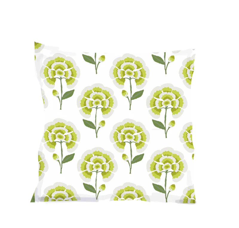 Camilla Pillow in Chartreuse by Dana Gibson - Free Shipping - Quick Ship