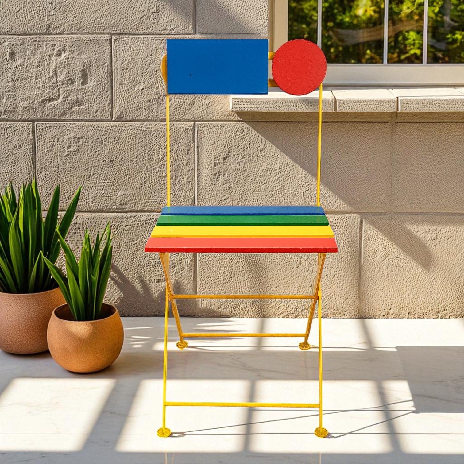 椅子 Colorful DemarForge Folding Chair 5500 - Colorful- Stackable - European
