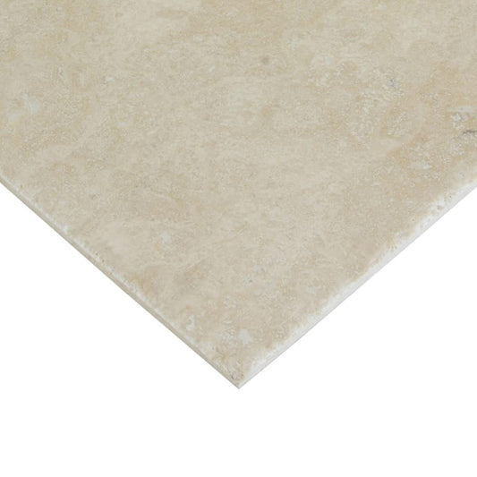 Denizli Beige Travertine Brushed and Chiseled Floor and Wall Tile - Livfloors Collection