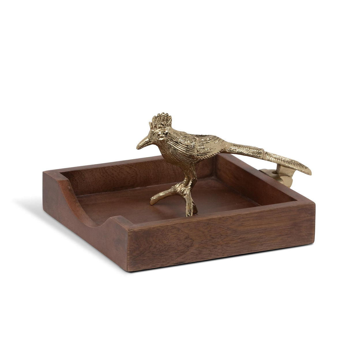 Crested Bird Napkin Holder