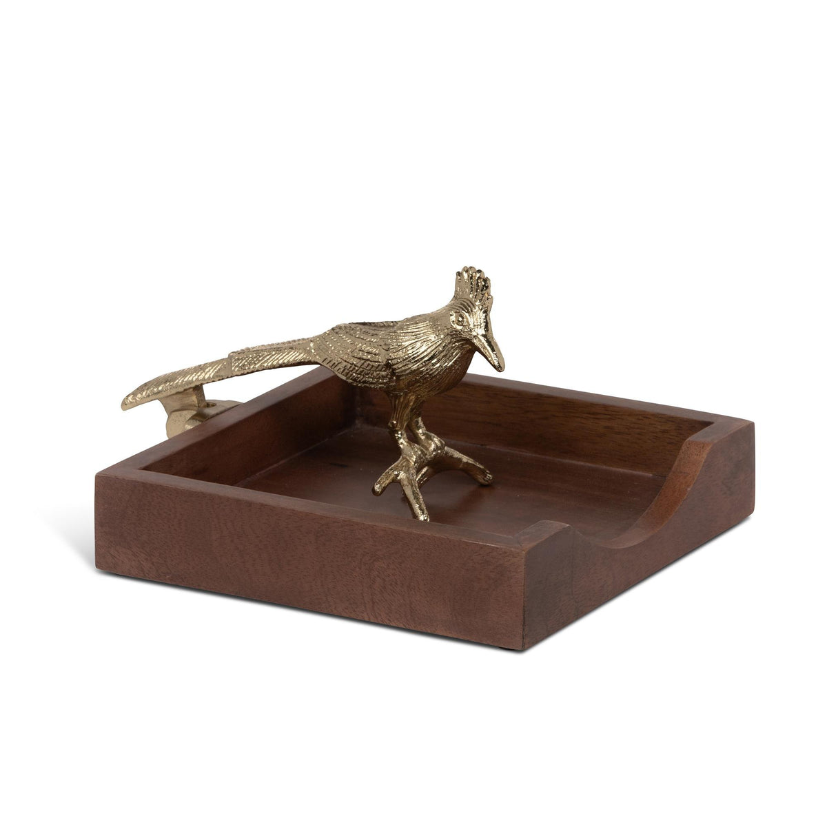 Crested Bird Napkin Holder