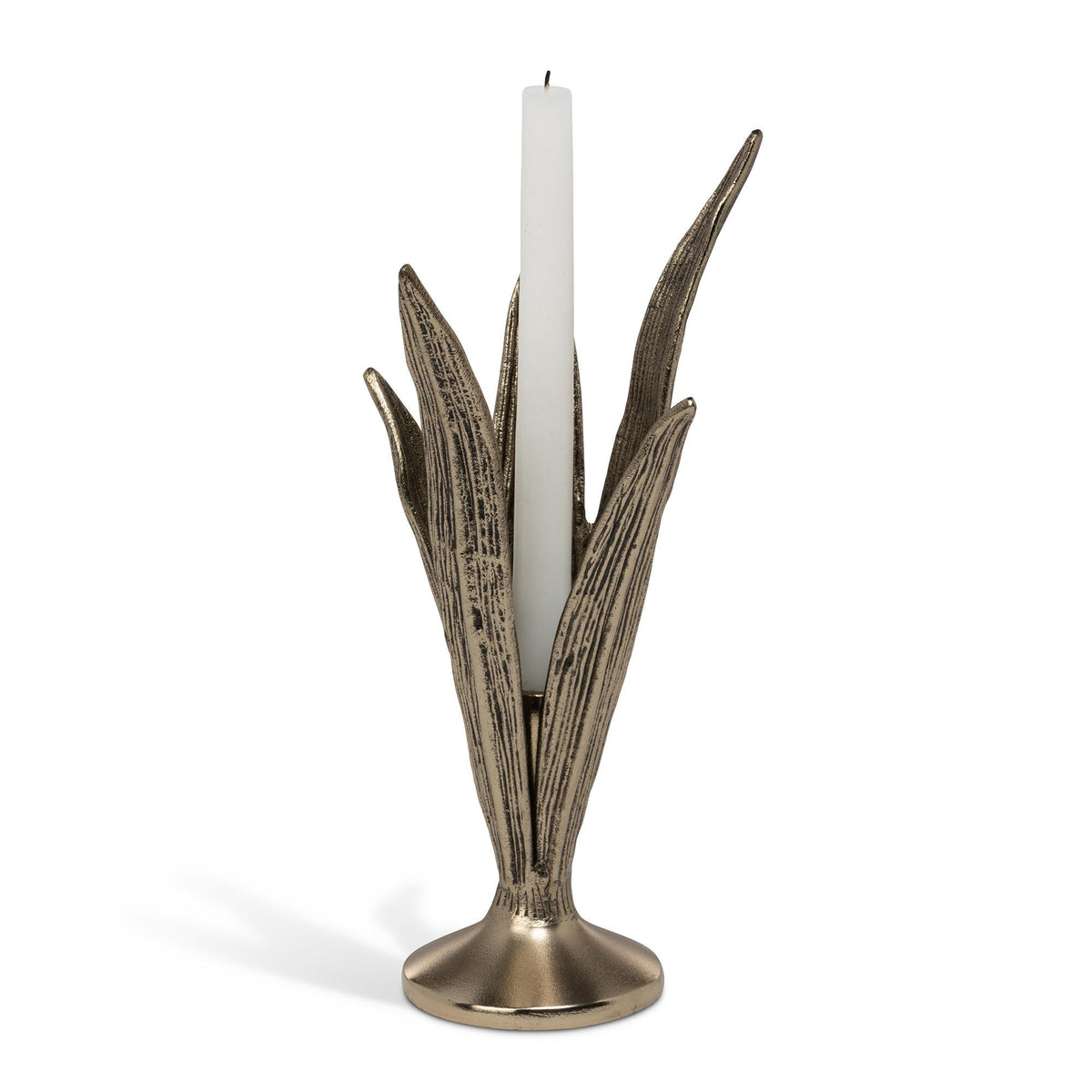 Tulip Leaves Candle Holder, Large