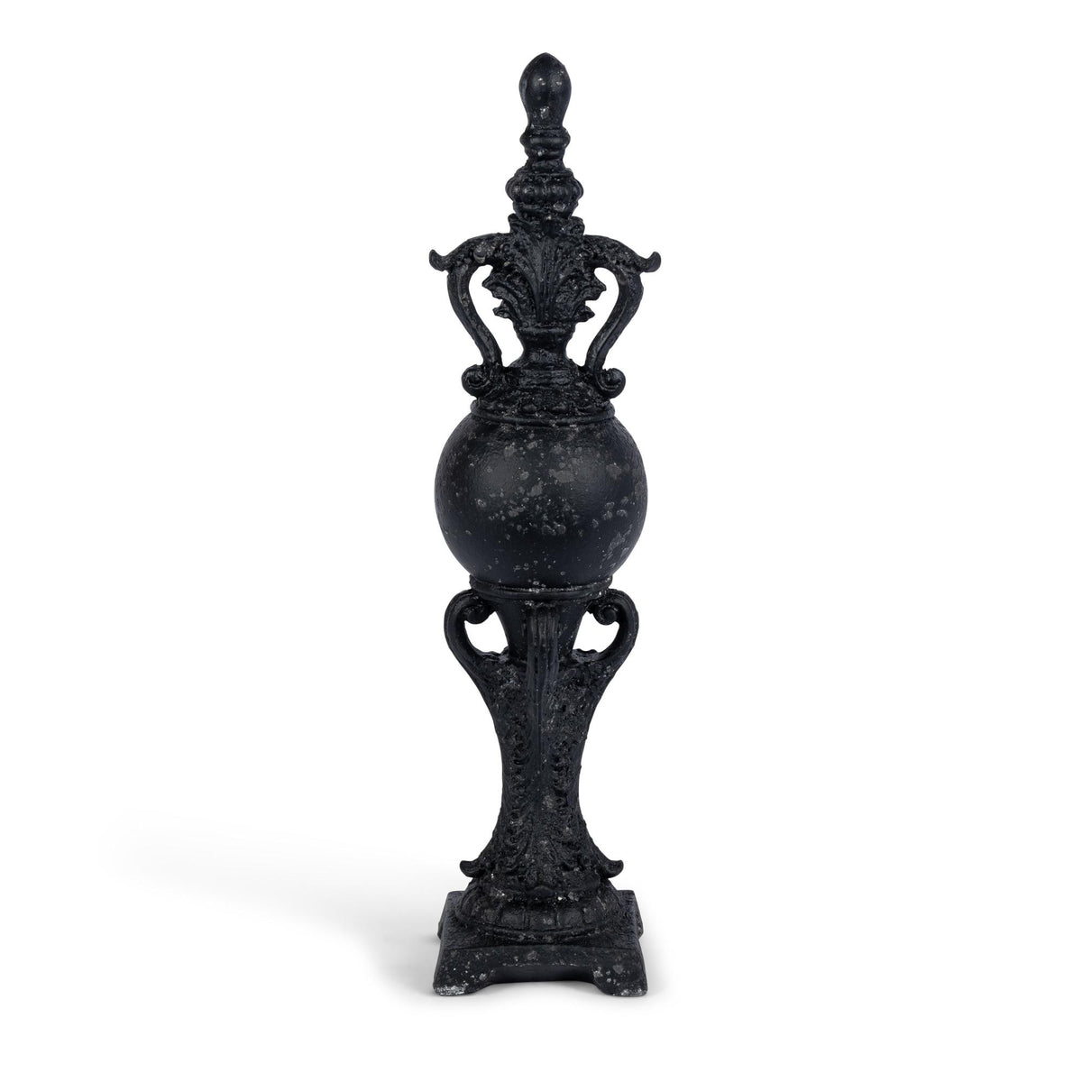 Belvedere Decorative Finial, Black