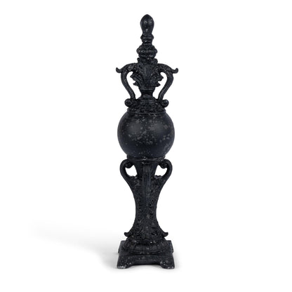 Belvedere Decorative Finial, Black