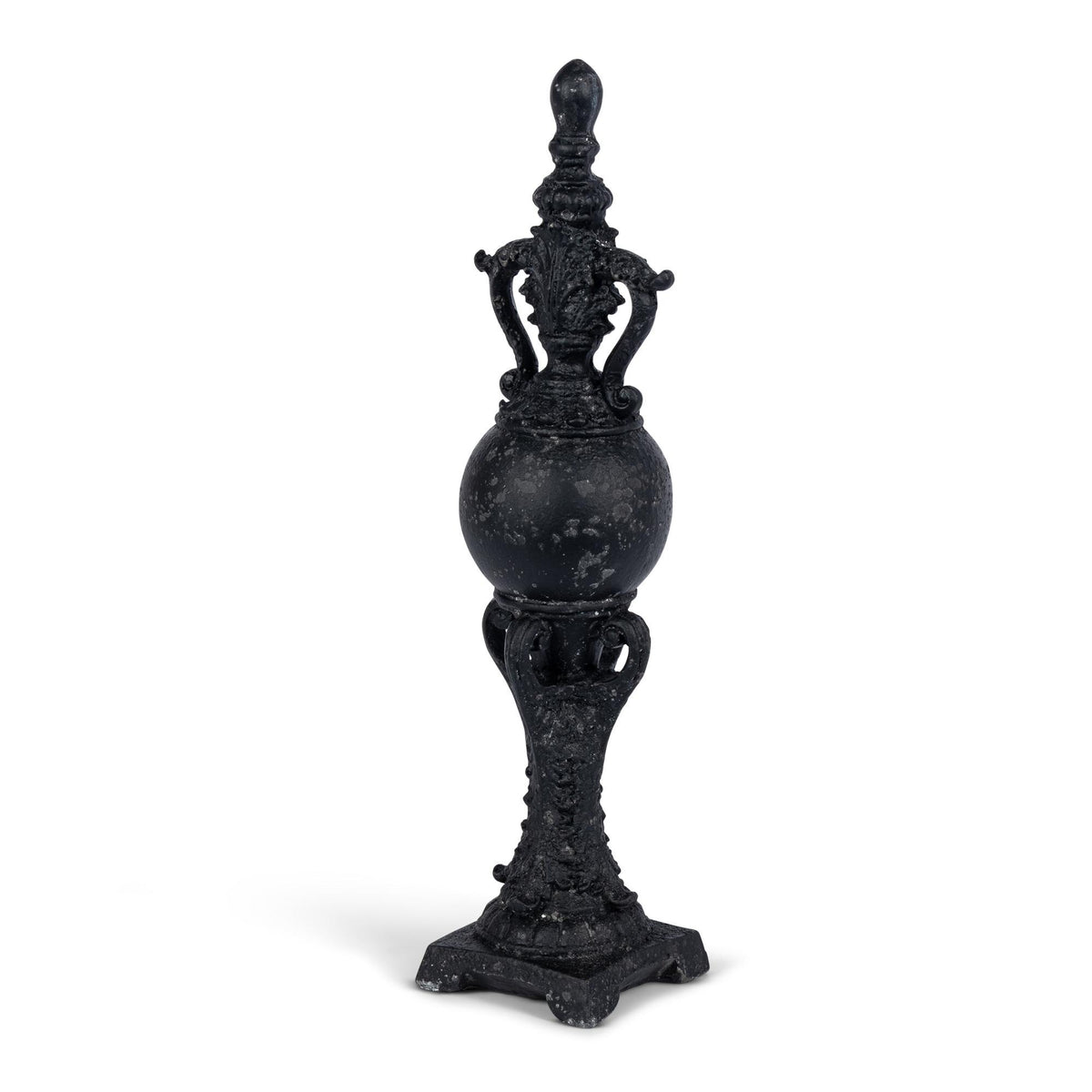 Belvedere Decorative Finial, Black