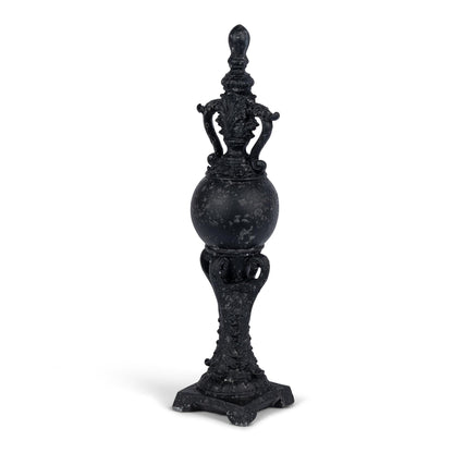 Belvedere Decorative Finial, Black