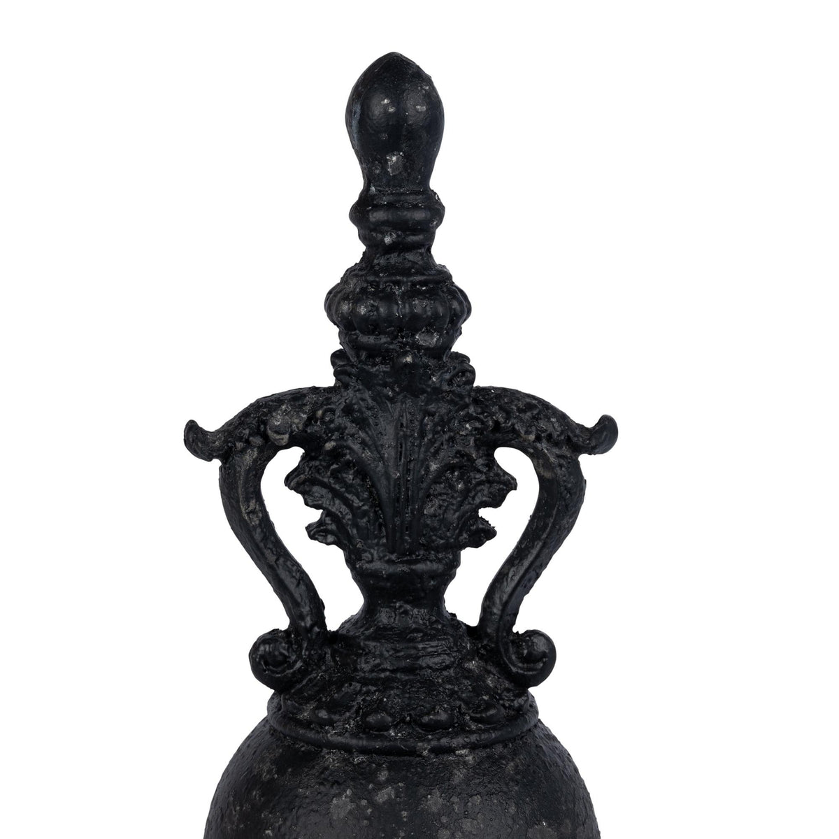 Belvedere Decorative Finial, Black